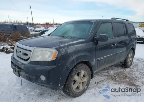 2009 Honda Pilot Ex-L из США, поврежденный, VIN 5FNYF48519B048677
